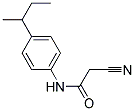 N-(4-SEC-BUTYL-PHENYL)-2-CYANO-ACETAMIDE Struktur