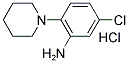 5-CHLORO-2-PIPERIDIN-1-YLANILINE HYDROCHLORIDE Struktur