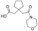 [1-(2-MORPHOLIN-4-YL-2-OXO-ETHYL)-CYCLOPENTYL]-ACETIC ACID Struktur