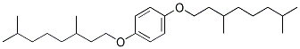 1,4-BIS[(3',7'-DIMETHYLOCTYL)OXY]BENZENE Struktur