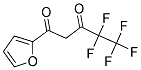 4,4,5,5,5-PENTAFLUORO-1-FURAN-2-YL-PENTANE-1,3-DIONE Struktur