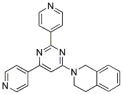 2-(2,6-DIPYRIDIN-4-YLPYRIMIDIN-4-YL)-1,2,3,4-TETRAHYDROISOQUINOLINE Struktur