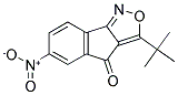 3-(TERT-BUTYL)-6-NITROINDENO[3,2-C]ISOXAZOL-4-ONE Struktur