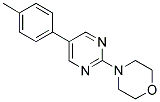 4-[5-(4-METHYLPHENYL)PYRIMIDIN-2-YL]MORPHOLINE Struktur