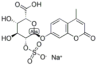 4-Methylumbelliferyl a-L-Idopyranosiduronic Acid-2-sulfate, Sodium Salt Discontinued Struktur