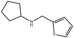 CYCLOPENTYL-THIOPHEN-2-YLMETHYL-AMINE Struktur