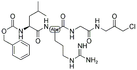Z-LEU-ARG-GLY-GLY-AMC ACOH Struktur
