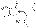 5-METHYL-3-(1-OXO-1,3-DIHYDRO-2H-ISOINDOL-2-YL)HEXANOIC ACID Struktur