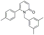 1-(3,5-DIMETHYLBENZYL)-6-(4-METHYLPHENYL)PYRIDIN-2(1H)-ONE Struktur