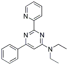 N,N-DIETHYL-6-PHENYL-2-PYRIDIN-2-YLPYRIMIDIN-4-AMINE Struktur