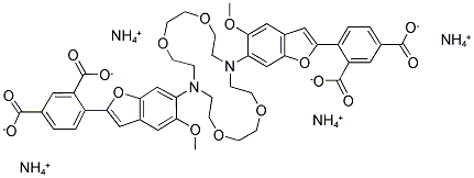 PBFI, TETRAAMMONIUM SALT Struktur