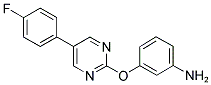 3-([5-(4-FLUOROPHENYL)PYRIMIDIN-2-YL]OXY)ANILINE Struktur