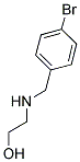 2-((4-BROMOBENZYL)AMINO)ETHANOL Struktur