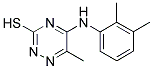 5-(2,3-DIMETHYL-PHENYLAMINO)-6-METHYL-[1,2,4]TRIAZINE-3-THIOL Struktur