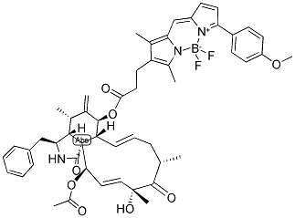 CYTOCHALASIN D, BODIPY(R) TMR CONJUGATE Struktur