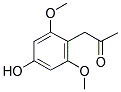 (2,6-DIMETHOXY-4-HYDROXYPHENYL)ACETONE Struktur