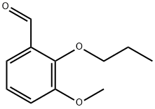 3-METHOXY-2-PROPOXY-BENZALDEHYDE Struktur