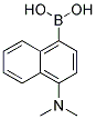 4-DIMETHYLAMINONAPHTHALENE-1-BORONIC ACID Struktur