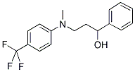 N-METHYL-N-(4'-TRIFLUOROMETHYLPHENYL)-3-HYDROXY-3-PHENYLPROPYLAMINE Struktur