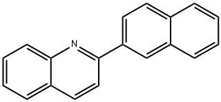 2-(2-NAPHTHYL)QUINOLINE Struktur