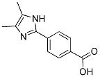 4-(4,5-DIMETHYL-1H-IMIDAZOL-2-YL)-BENZOIC ACID Struktur