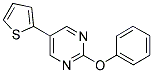 2-PHENOXY-5-THIEN-2-YLPYRIMIDINE Struktur