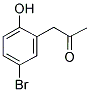 (5-BROMO-2-HYDROXYPHENYL)ACETONE Struktur