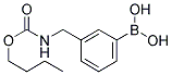 3-(N-BUTOXYCARBONYL)AMINOMETHYLPHENYLBORONIC ACID Struktur