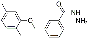 3-(2,5-DIMETHYL-PHENOXYMETHYL)-BENZOIC ACID HYDRAZIDE Struktur