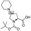 BOC-(4-PIPERIDINO)-PRO-OH Struktur