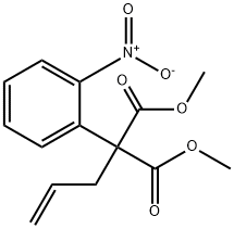 DIMETHYL 2-ALLYL-2-(2-NITROPHENYL)MALONATE Struktur