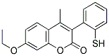 7-ETHOXY-4-METHYL-3-(2-THIOPHENYL)COUMARIN Struktur