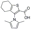 3-(2,5-DIMETHYL-PYRROL-1-YL)-4,5,6,7-TETRAHYDRO-BENZO[B]THIOPHENE-2-CARBOXYLIC ACID Struktur