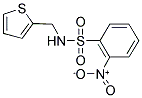 ((2-NITROPHENYL)SULFONYL)(2-THIENYLMETHYL)AMINE Struktur