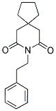 8-(2-PHENYLETHYL)-8-AZASPIRO[4.5]DECANE-7,9-DIONE Struktur