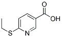 6-(ETHYLSULFANYL)NICOTINIC ACID Struktur