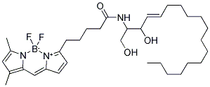 BODIPY(R) FL C5-CERAMIDE COMPLEXED TO BSA Struktur