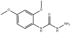 N-(2,4-DIMETHOXYPHENYL)-1-HYDRAZINECARBOXAMIDE Struktur