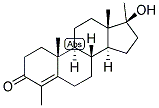 4,17-DIMETHYLTESTOSTERONE Struktur