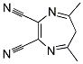 5,7-DIMETHYL-6H-1,4-DIAZEPINE-2,3-DICARBONITRILE Struktur