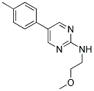 N-(2-METHOXYETHYL)-5-(4-METHYLPHENYL)PYRIMIDIN-2-AMINE Struktur