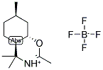 (4AR,7R,8AS)-4A,5,7,8,8A-PENTAHYDRO-2,4,4,7-TETRAMETHYL-4H-[1,3]-BENZOXAZINIUM TETRAFLUOROBORATE Struktur