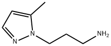 3-(5-METHYL-PYRAZOL-1-YL)-PROPYLAMINE Struktur