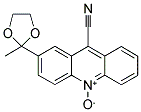 2-(2-METHYL-1,3-DIOXOLAN-2-YL)-10-OXO-10LAMBDA5-ACRIDINE-9-CARBONITRILE Struktur