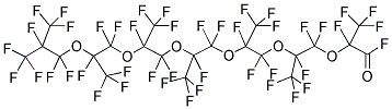 PERFLUORO(2,5,8,11,14,17,20-HEPTAMETHYL-3,6,9,12,15,18-HEXAOXAHENEICOSANOYL FLUORIDE) Struktur