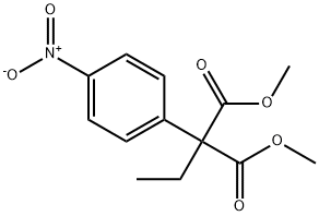 DIMETHYL 2-ETHYL-2-(4-NITROPHENYL)MALONATE Struktur