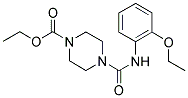 ETHYL 4-(N-(2-ETHOXYPHENYL)CARBAMOYL)PIPERAZINECARBOXYLATE Struktur