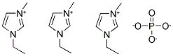 1-ETHYL-3-METHYLIMIDAZOLIUM PHOSPHATE Struktur