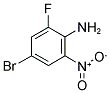 4-BROMO-2-FLUORO-6-NITROANILINE Struktur