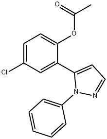 5-(5-CHLORO-2-HYDROXYPHENYL)-1-PHENYLPYRAZOLE ACETATE price.